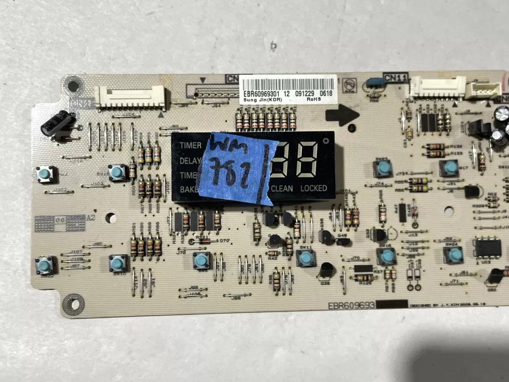 LG EBR60969301 AP5293651 1555327 AH3533966 Range Control Board AZ105312 | Wm782