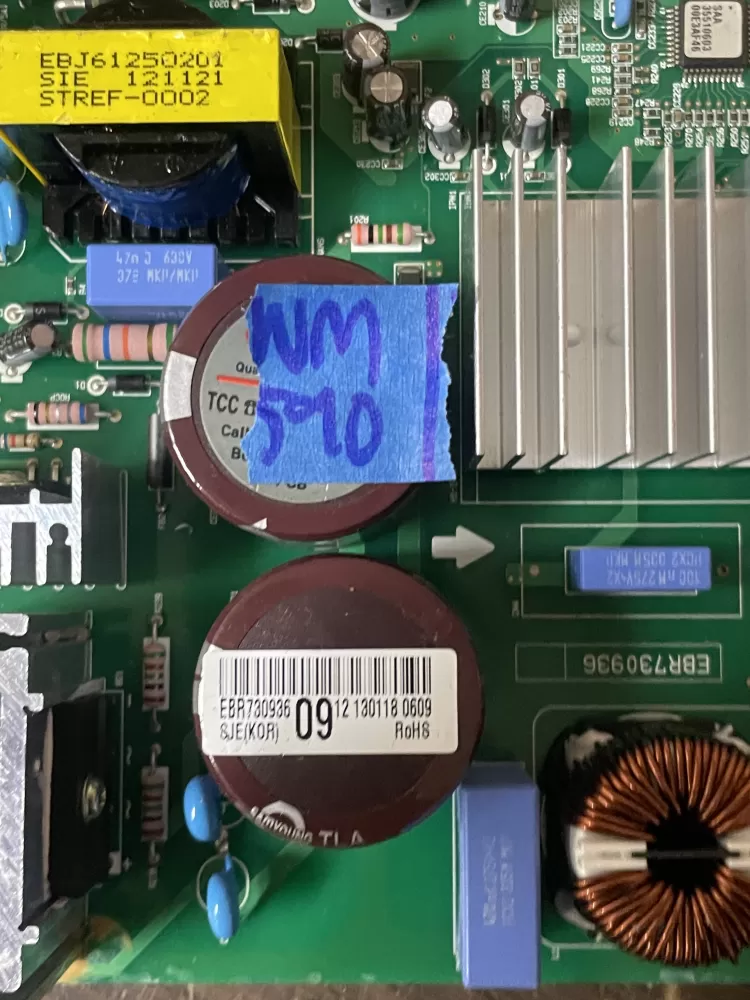 LG Kenmore EBR75234703 EBR73093606 Refrigerator Control Board AZ44169 | WM590