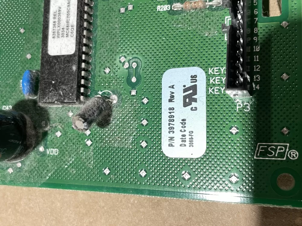 Whirlpool WP8546219 Dryer Control Board  AZ79372 | Wm2081