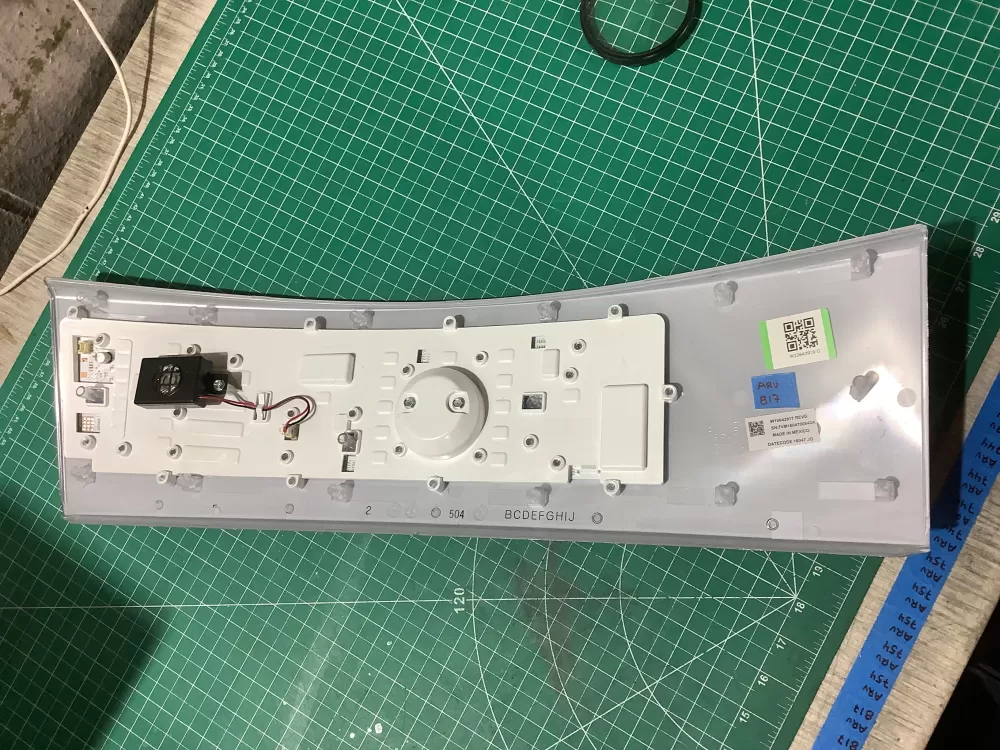 Kenmore W10643917 Washer Touchpad Panel (scrathces) AZ196082 | ARV817