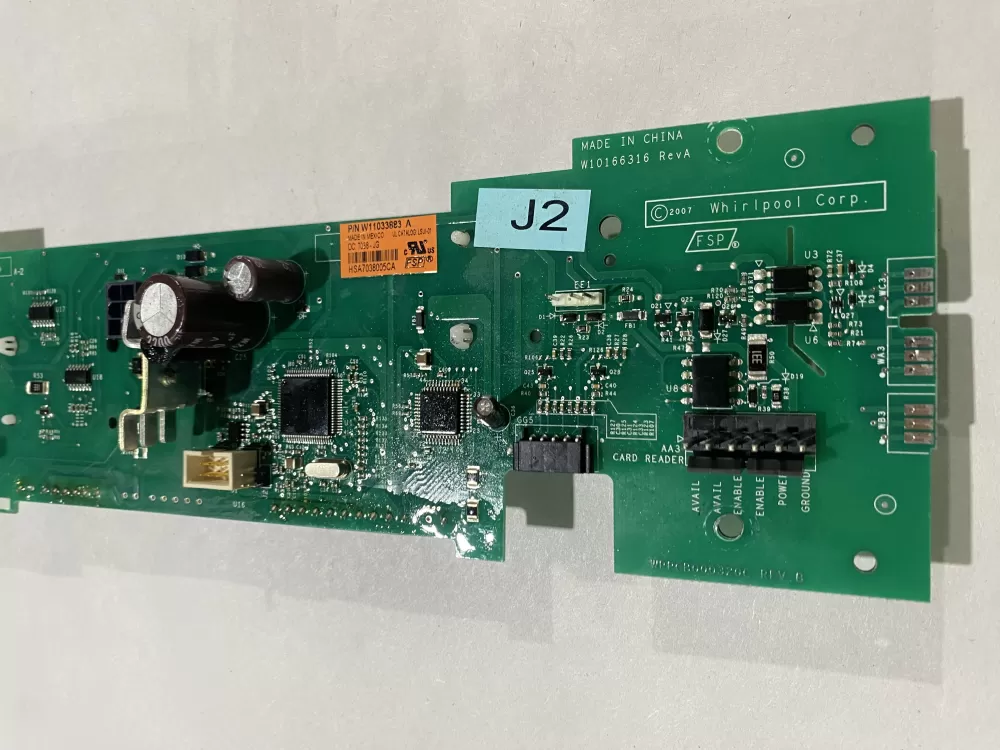 Maytag W11323695 Washer Control Board UI Display AZ151404 | BK2084