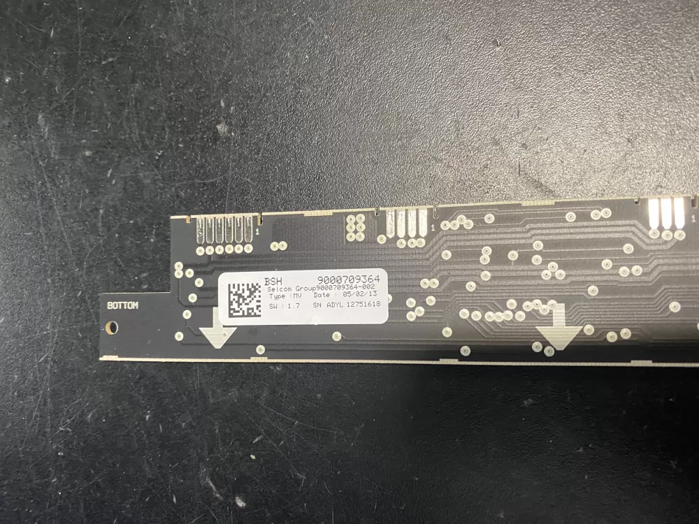 Bosch 9000709364 Dishwasher Control Board AZ12409 | BK1027