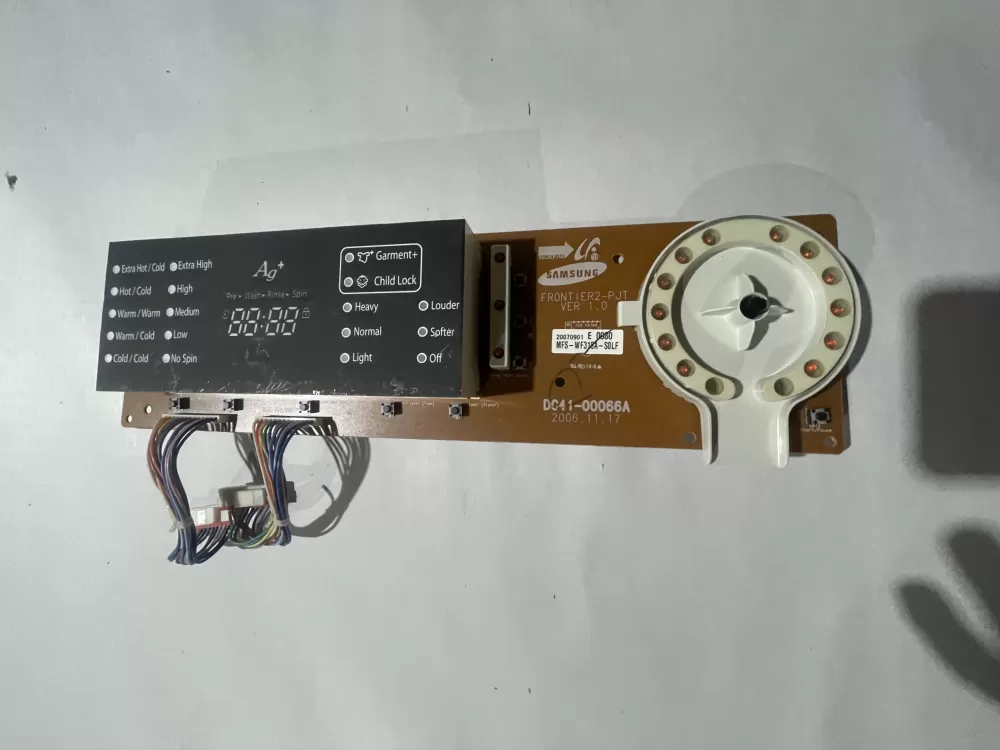 Samsung MFS-DV318A-S0  AP4337033  DC41-00066A  2025722  20091008  PS4250820 Dryer UI Control Board