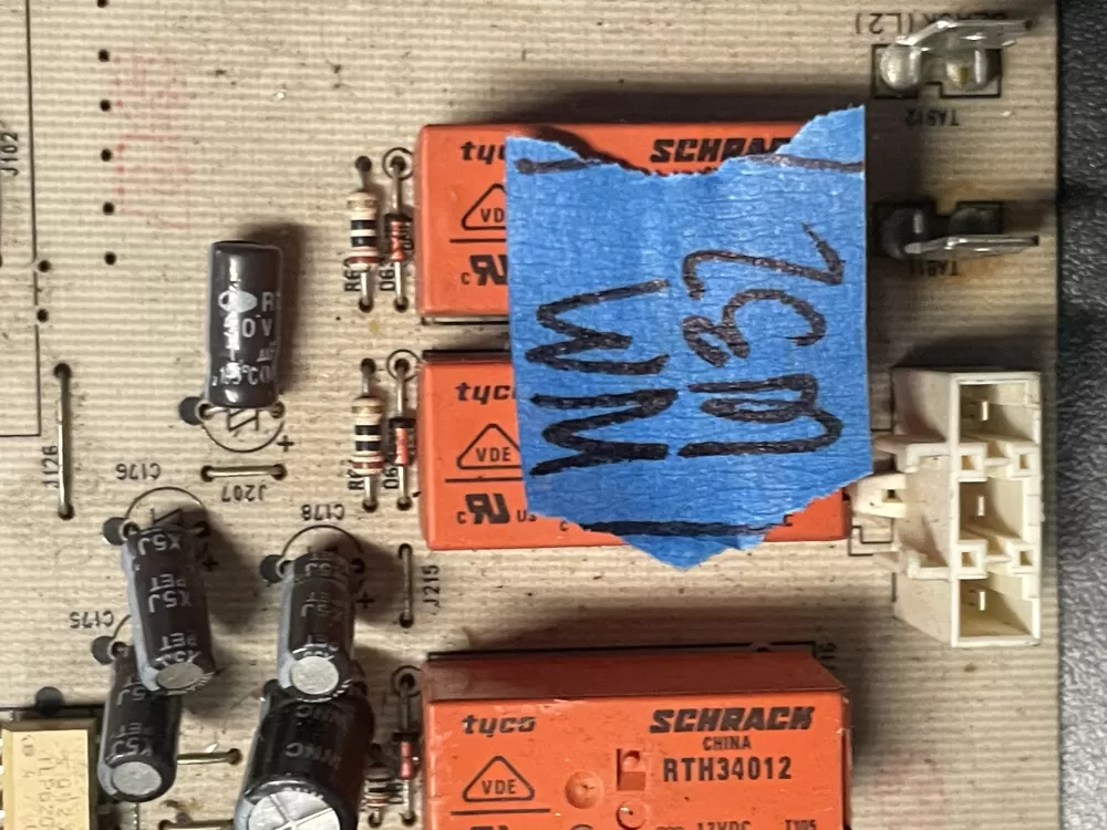 LG RANGE CONTROL BOARD PART # 6871W1N002E EBR74632605 AZ23589 | WM1032