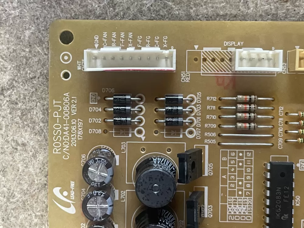 Samsung DA92 00624A DA9200624A Refrigerator Control Board AZ21743 | KM1215