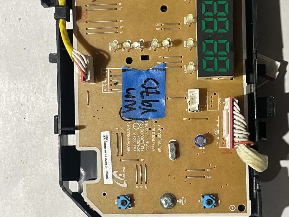 DC92-01622F Samsung Washer Printed Circuit Board 120v