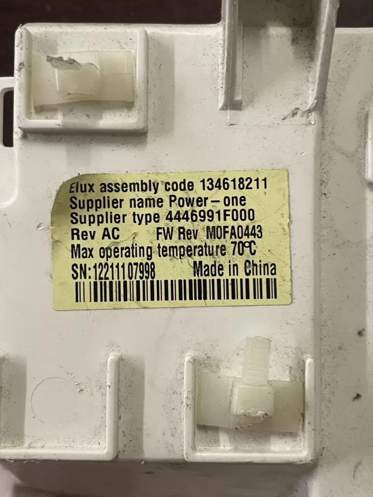 Frigidaire 134618211 134618213 Washer Control Board Motor AZ40732 | Wmv399