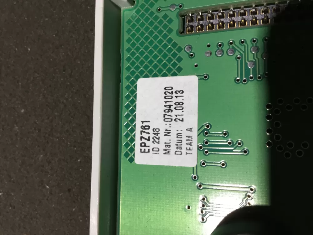Miele control board EPZ761 07941020 AZ99606 | NRV387