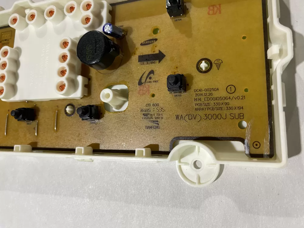 Samsung AP5966830 DC92 01736A PS11719857 Dryer Control Board AZ150751 | BKV778