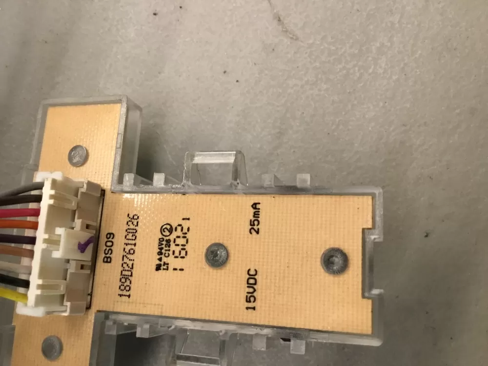 GE 189D2761G026 Dryer Control Board Switch Start Nuine AZ98919 | BG79