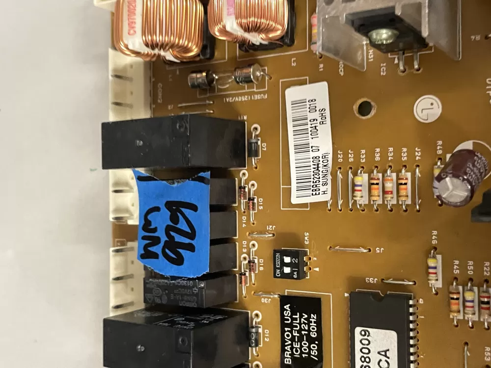 LG Kenmore EBR52304408 Refrigerator Control Board AZ215843 | Wm929