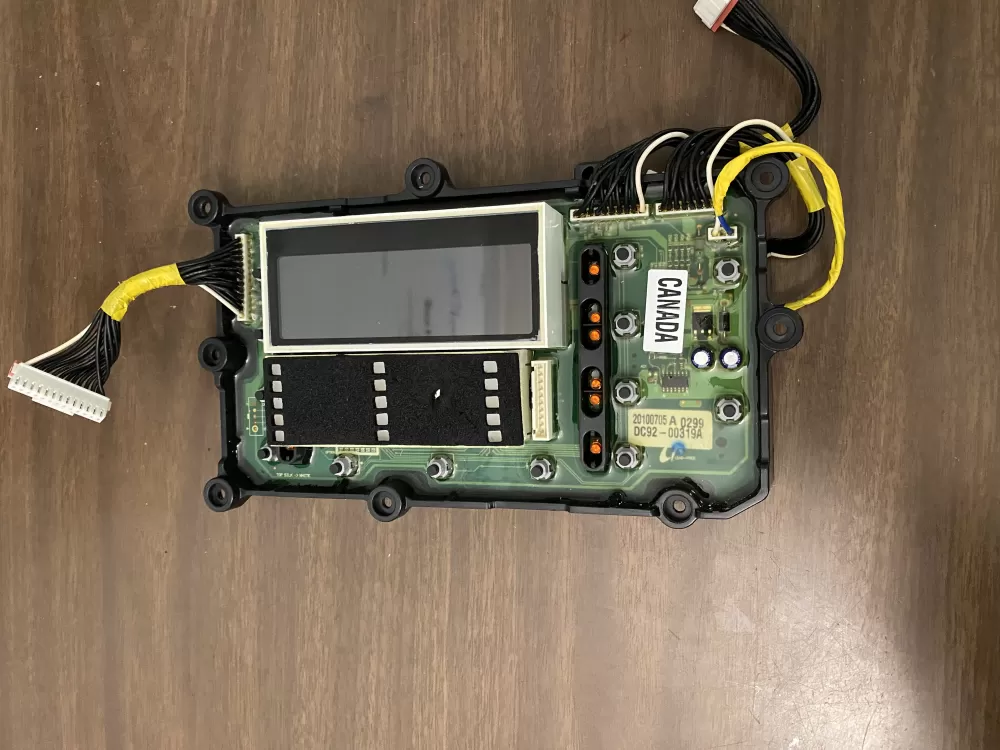 Samsung DC92-00319A  PDC92-00319A Washer Control Board Vrt Steam Panel