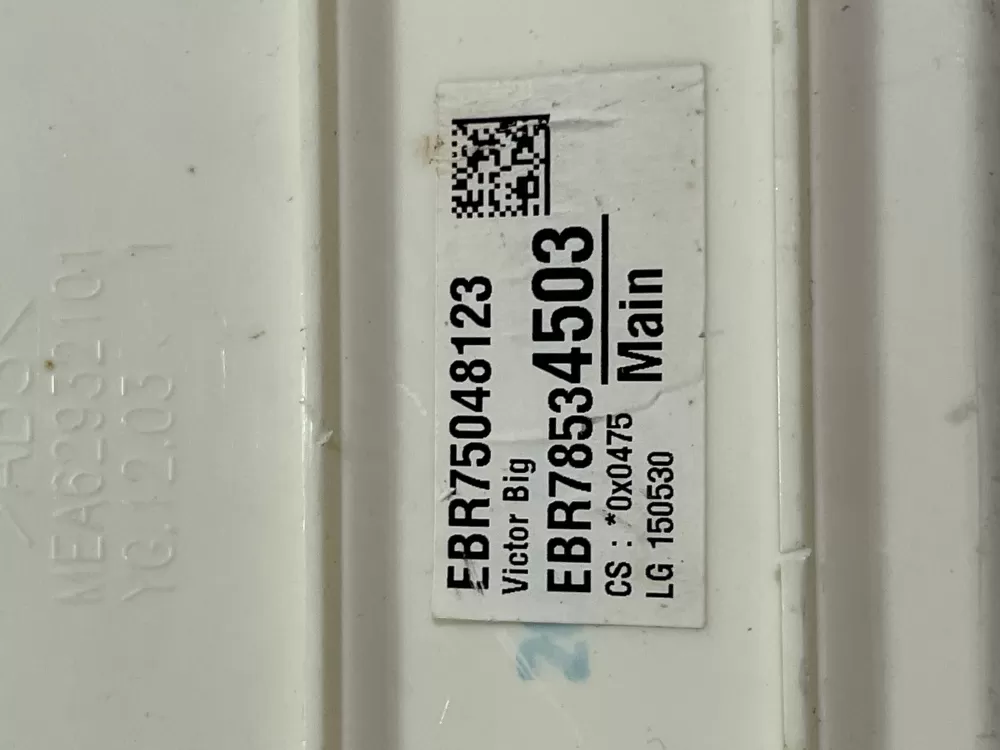 LG EBR75048123 Washer Control Board AZ167015 | Wmv200
