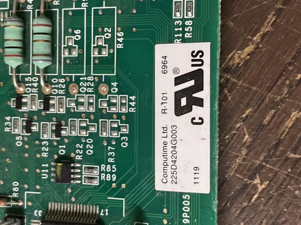 GE WR55X10968 225D4204G003 Refrigerator Main Control Board AZ53583 | Wm1895