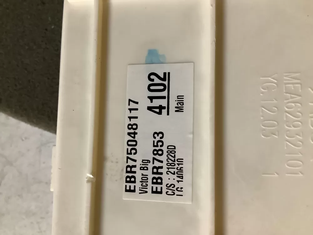 LG EBR78263917 EBR78534102 PS10061318 Washer Control Board AZ98992 | NRV477