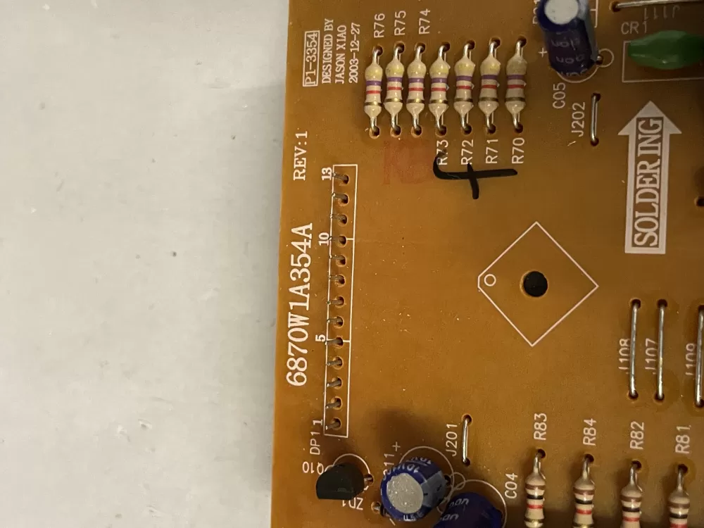 Maytag Kenmore 6870W1A354A Microwave Control AZ216084 | Wm932