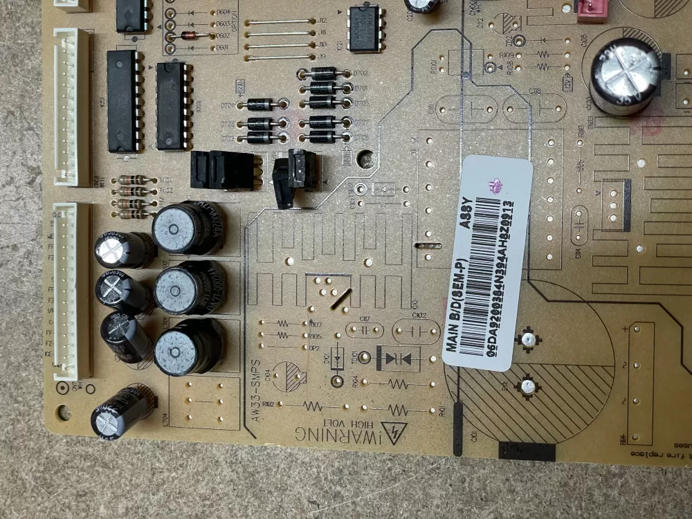 Samsung DA92 00384N Refrigerator Control Board AZ18599 | KM1521