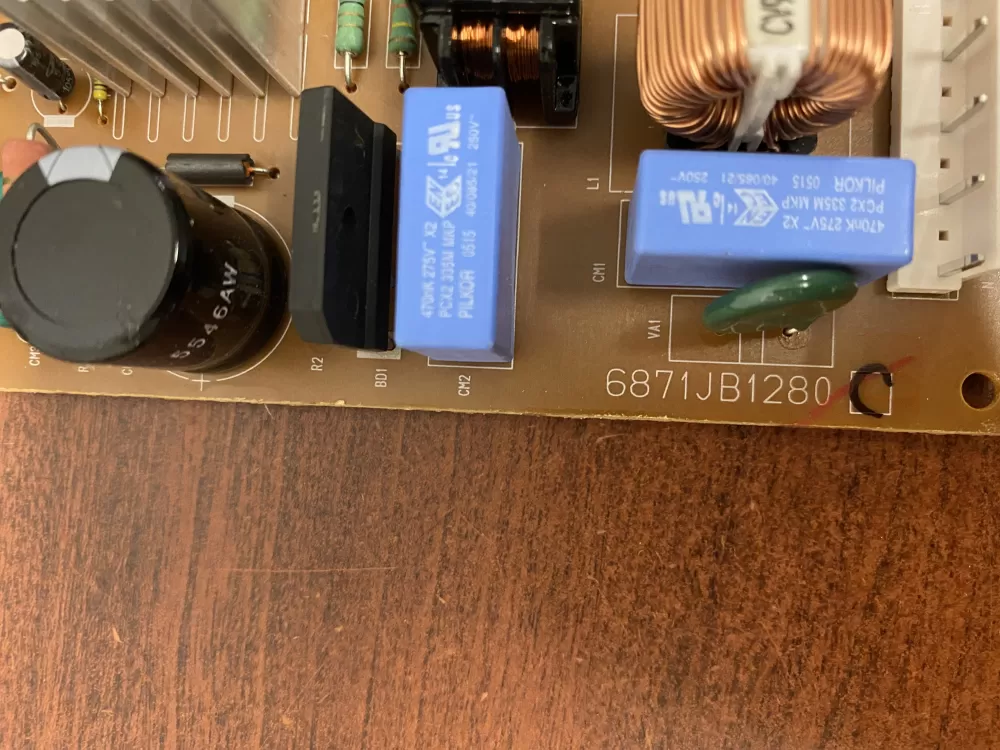 LG 6871JB1280P 6871JB1280L Refrigerator Control Board