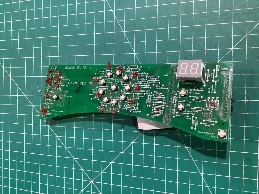 Whirlpool Kenmore 8519269 Dryer Control Board Rev AZ165667 | NR2554