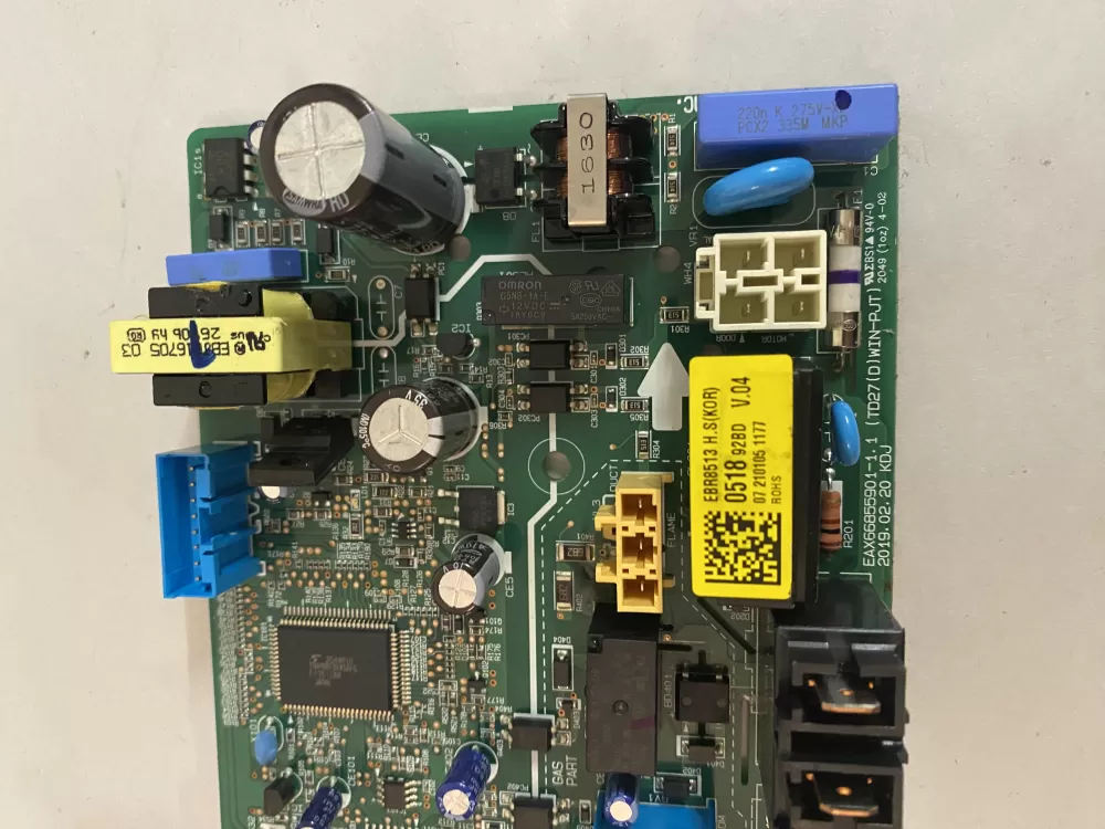 LG EBR85130518 EAX66855901 11 Dryer Control Board Used Main AZ199546 | BK2788