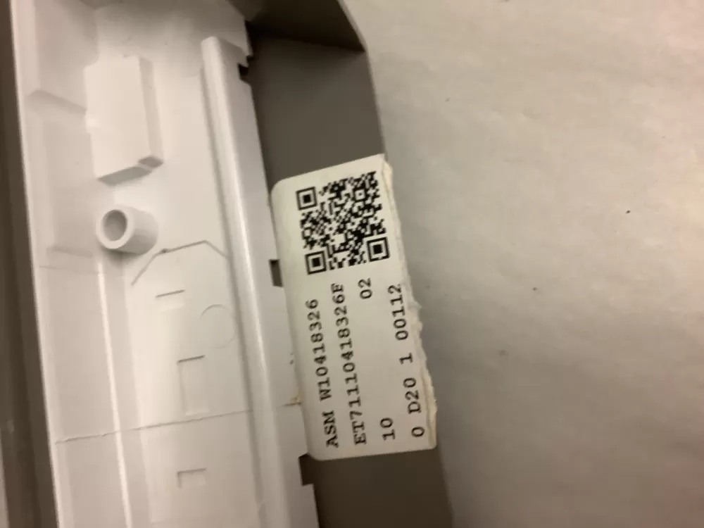 Jenn-Air WPW10418326 Dishwasher Control Board Panel AZ212446 | ZCV942