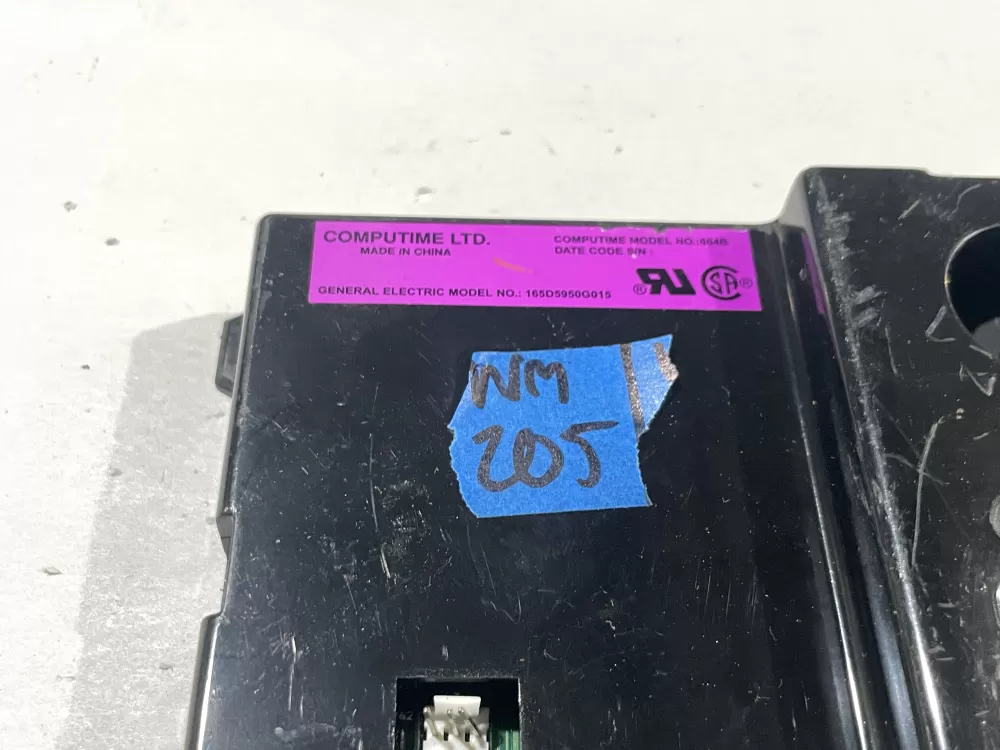 GE 165D5950G015 Dishwasher Control Board AZ162406 | Wm205