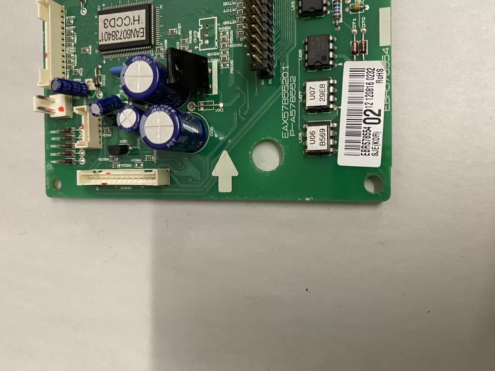 GE WB27X35345 Microwave Control Board AZ212964 | BK1556