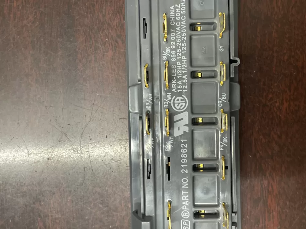 Whirlpool Maytag 2198621 Refrigerator Control Board Dispenser AZ28383 | KM99