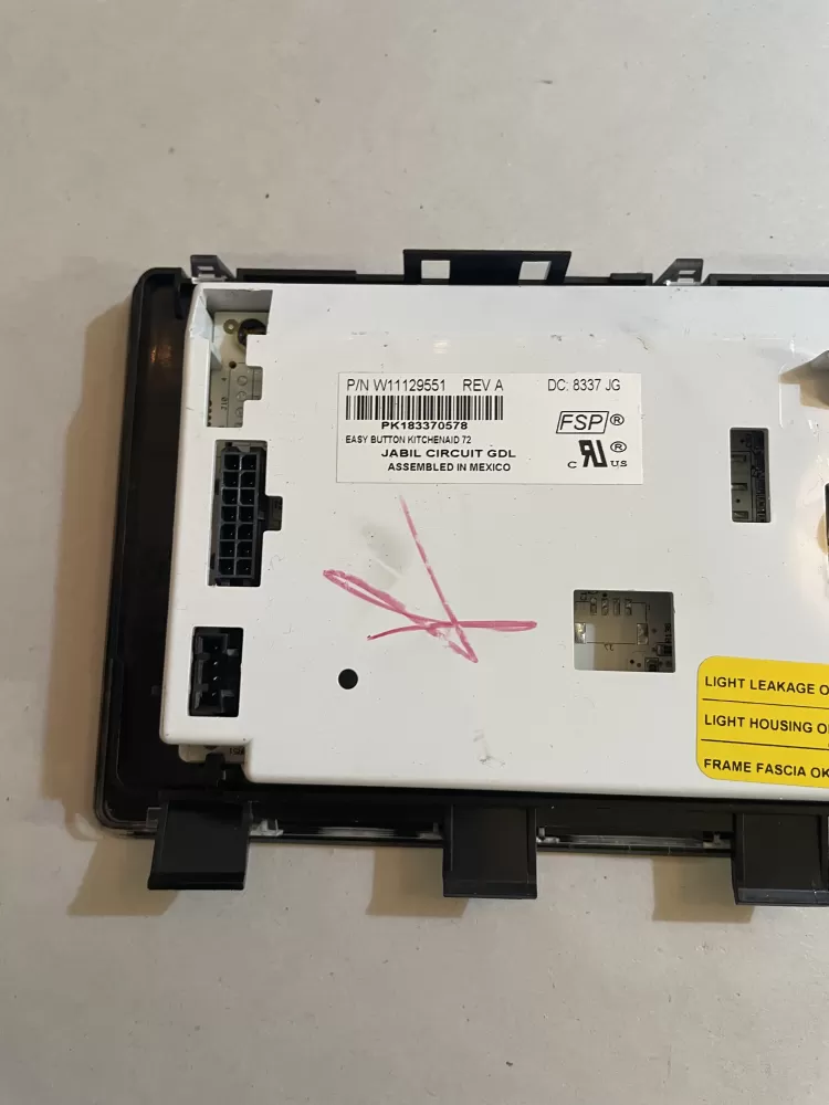 Whirlpool W11129551 Refrigerator Dispenser Control Board AZ147003 | KM2465