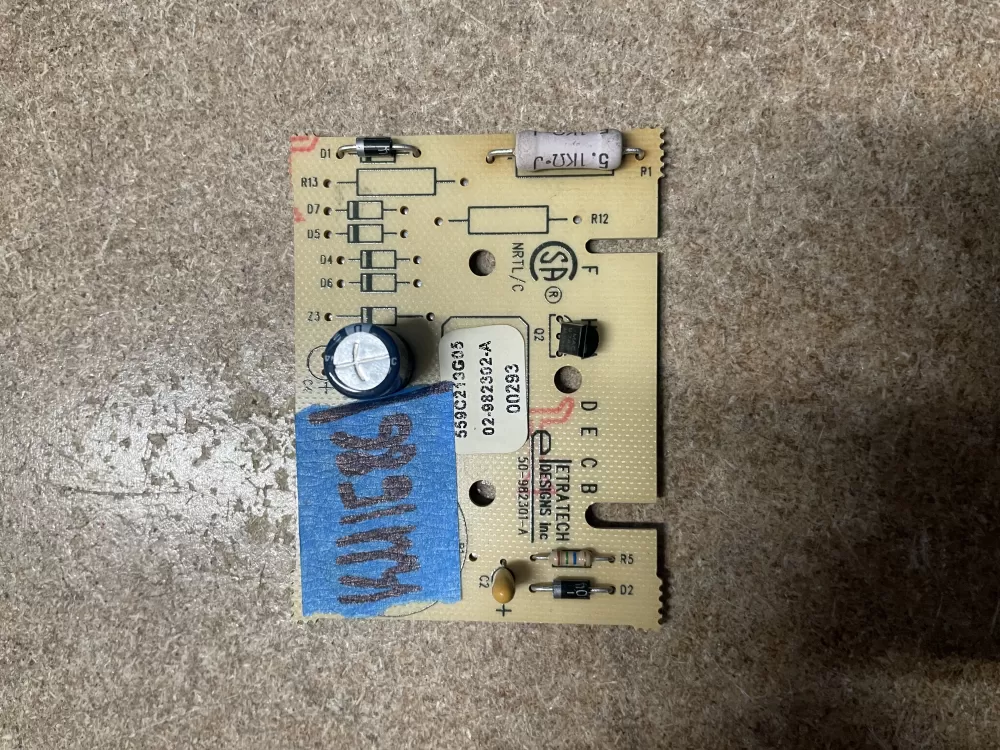 GE 559C213G05 50-982301- 50-982301- Dryer Control Board AZ6591 | KM1586