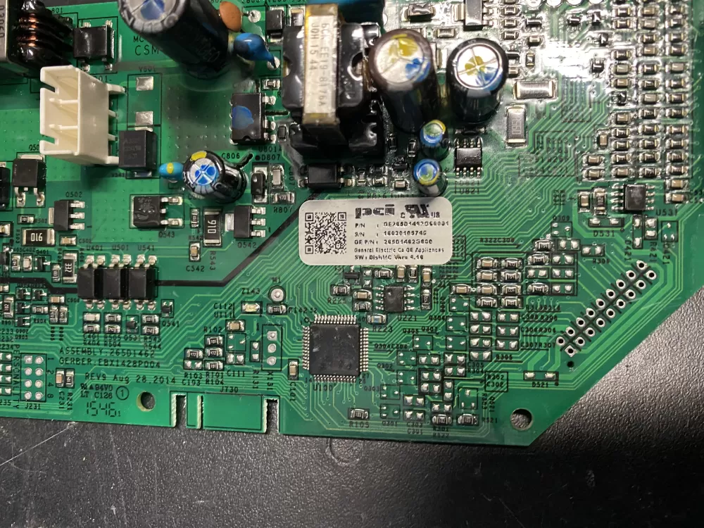 GE 265D1462G600 Dishwasher Control Board AZ12734 | BK782