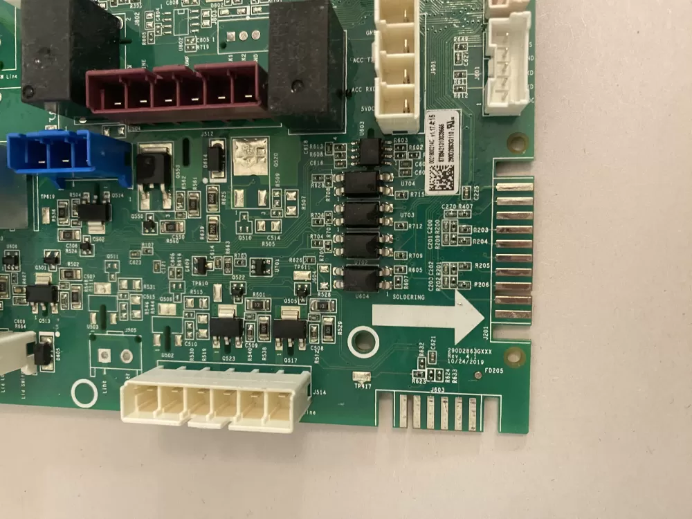 GE 290D2863G110 Washer Control Board AZ113665 | BK1134