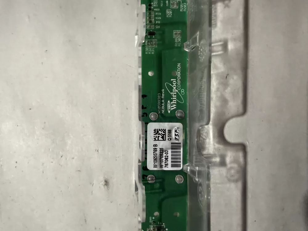 Whirlpool W10650769 Dishwasher Control Board AZ225607 | KM2619
