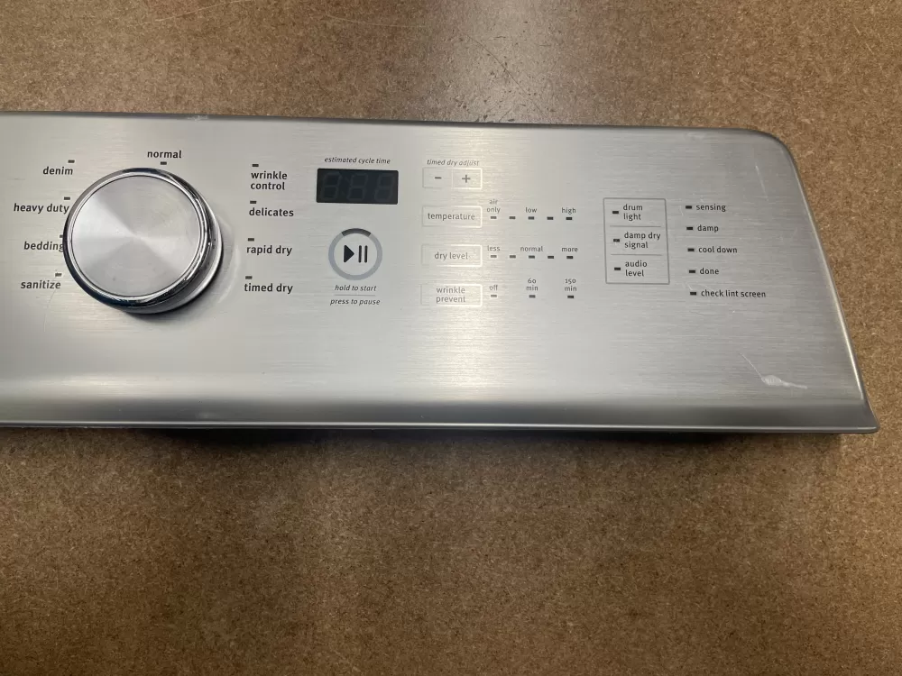 Whirlpool Maytag W10914124 Dryer Control Panel W10913337 AZ2934 | KMV145