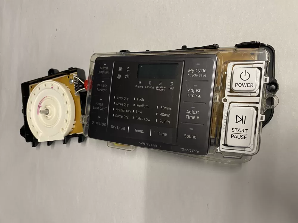 Samsung DC92-01607H DC9201607H Dryer Control Board Interface