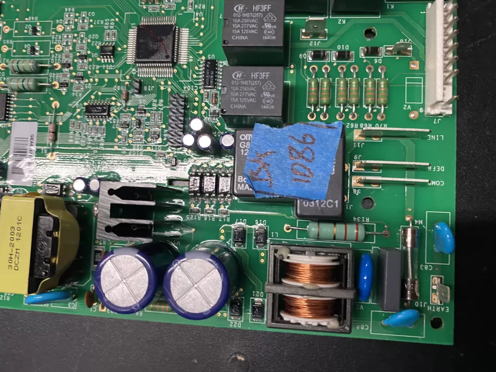 GE WR55X10956 WR55X10697 EBX1069P005 Refrigerator Control Board AZ6904 | BK1086