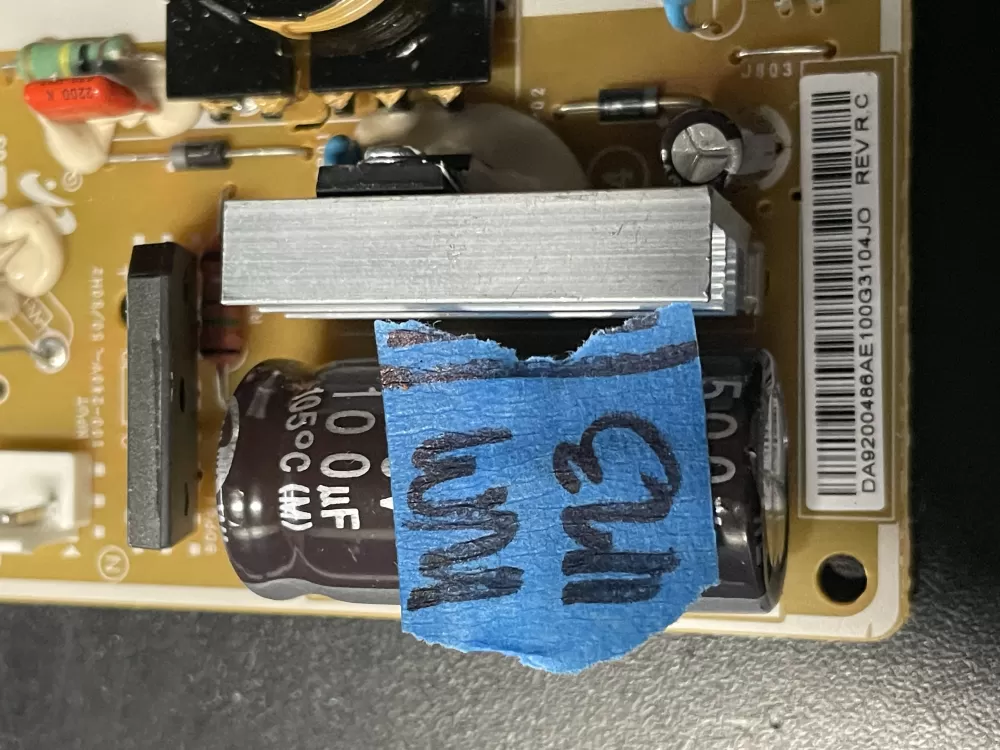 Samsung DA92 00486A Refrigerator Control Board AZ19656 | WM1123