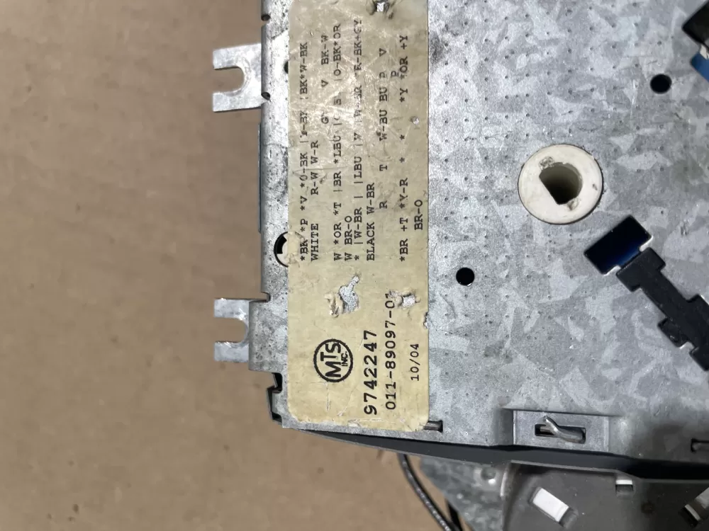 Whirlpool KitchenAid 9742247 Dishwasher Timer AZ71237 | Wm1675