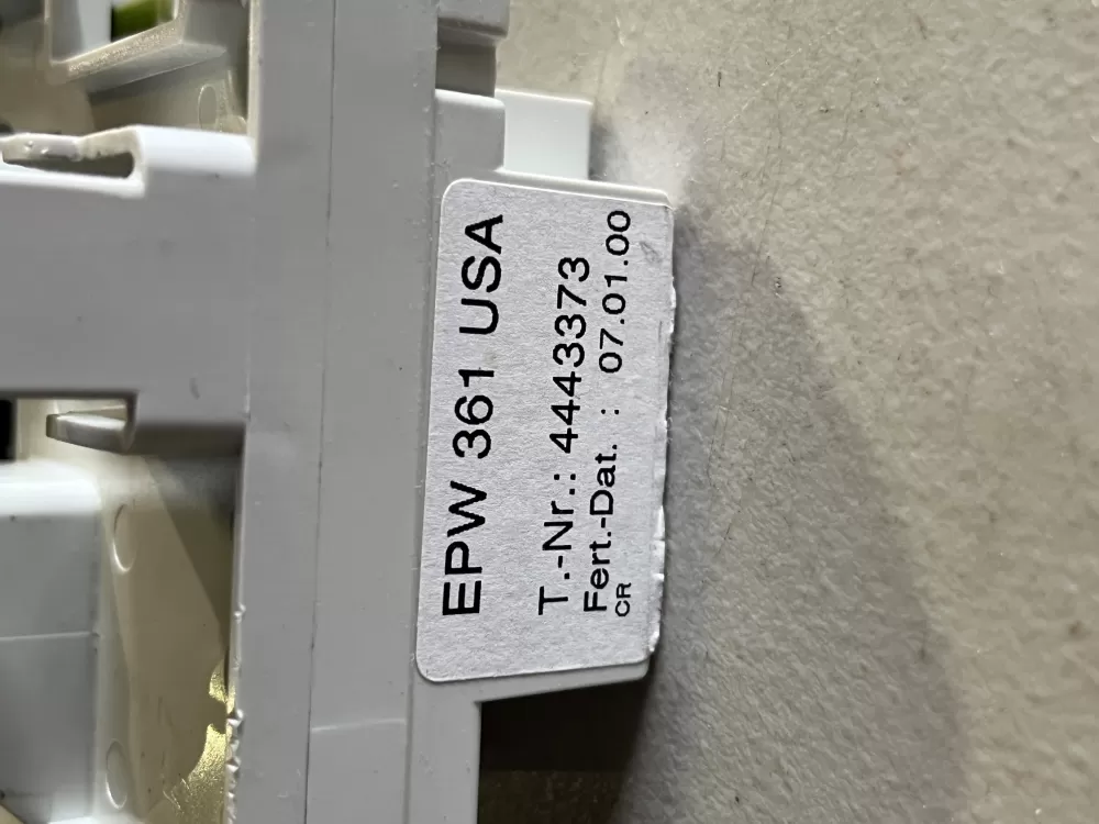 Miele EPW361 4443373 Control Board AZ48206 | JT121