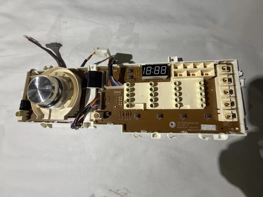 LG 6871EC1116A  067011270BD Washer Control Board