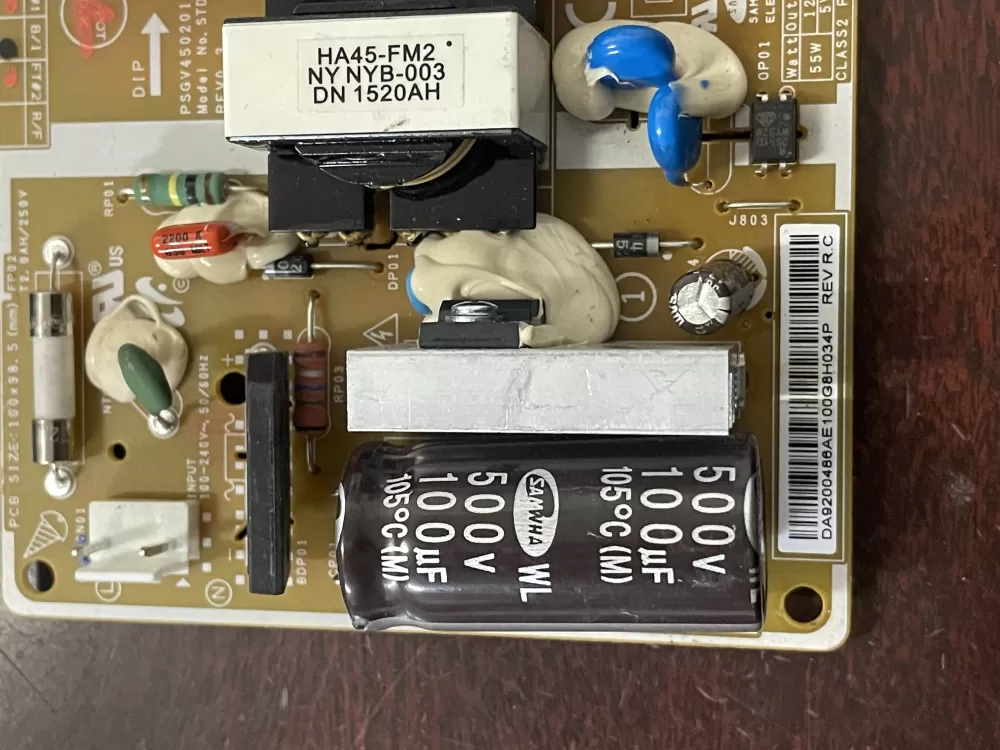 Samsung DA92-00486A AP5914912 Refrigerator Control Board AZ47287 | KM602