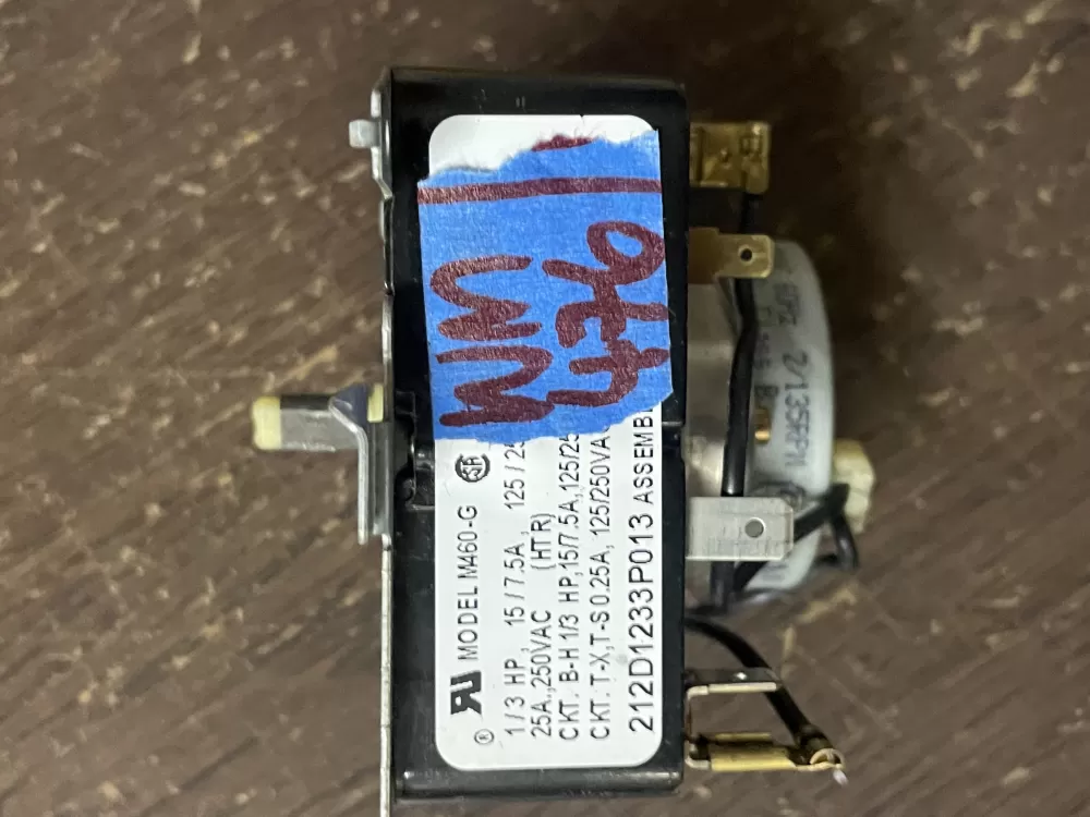 GE 212D1233P013 WE4M365 Dryer Timer AZ39123 | Wm476