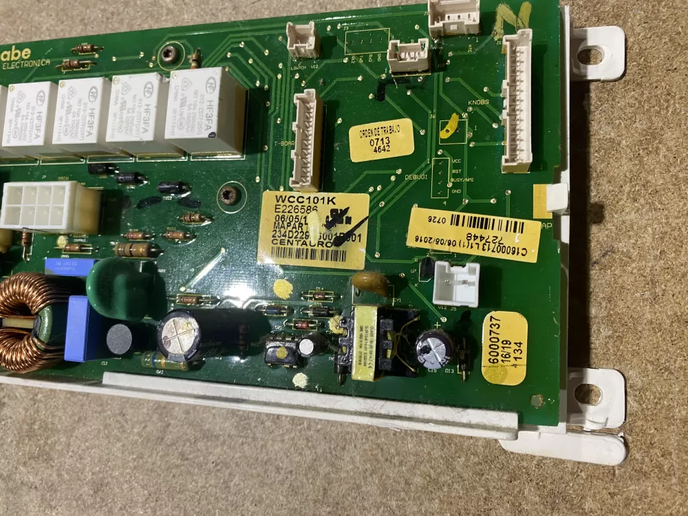 GE Hotpoint 234D2295G001 896455 Washer Control Board AZ68755 | BK2020
