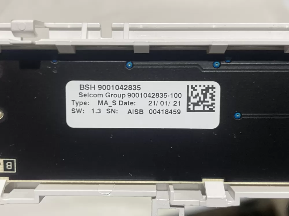 Bosch 9001042835 Dishwasher Control Board AZ139819 | Wmv97