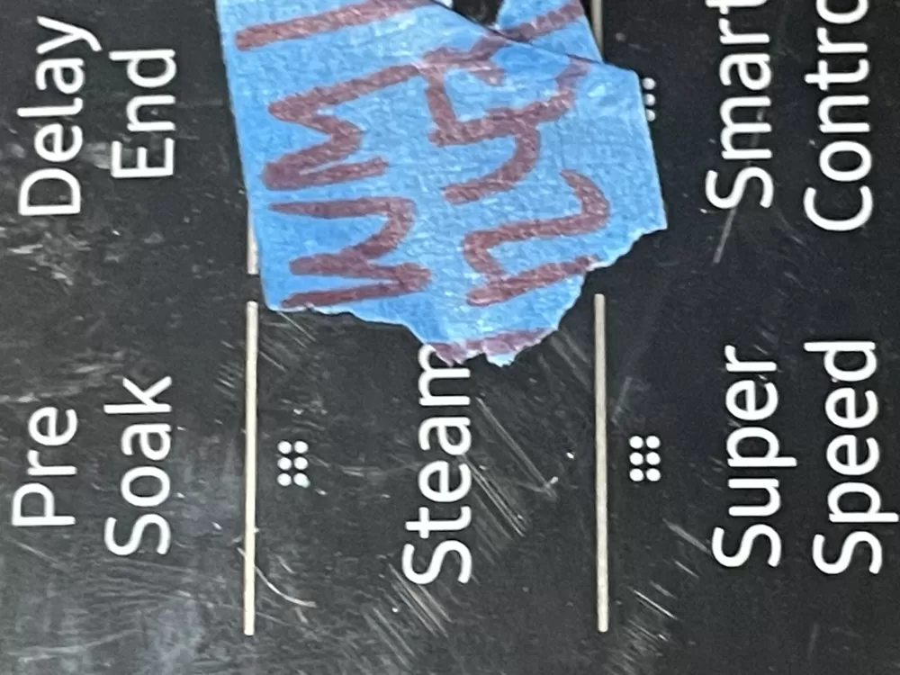 Samsung DC64 03815A Washer Control Board Display Panel AZ18858 | WM1243