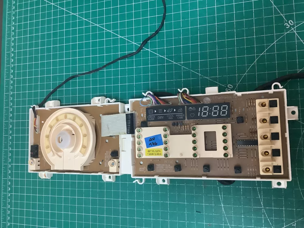 LG Dryer PCB Display Control 6871EL1007A AZ226065 | ARV176