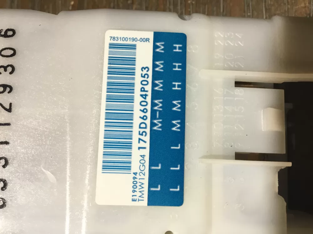 GE WH12X10527 175D6604P053 Washer Timer AZ51821 | NR1848