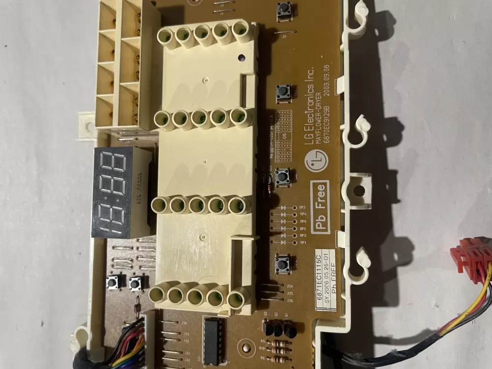LG 6870EC9129B 6871EC1115C Dryer Control Board AZ206552 | KMV146