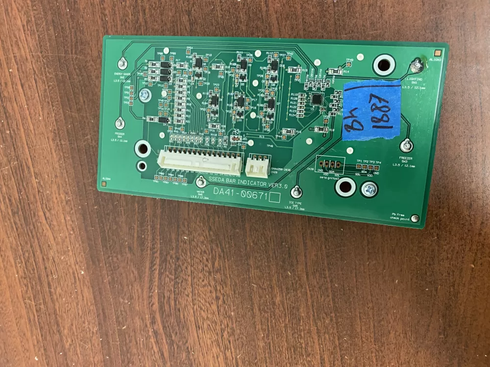 Samsung DA41-00671 Refrigerator Control Board AZ53942 | BK1887