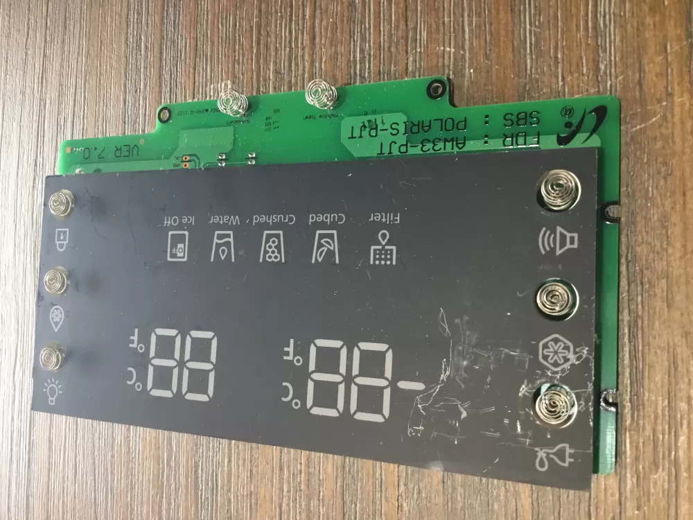 Samsung DA92-00153A Refrigerator Control Board